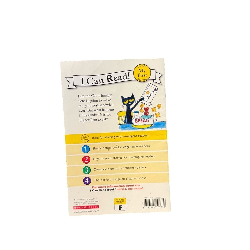 Scholastic | Toys | Pete The Cat Petes Big Lunch Scholastic I Can Read ...